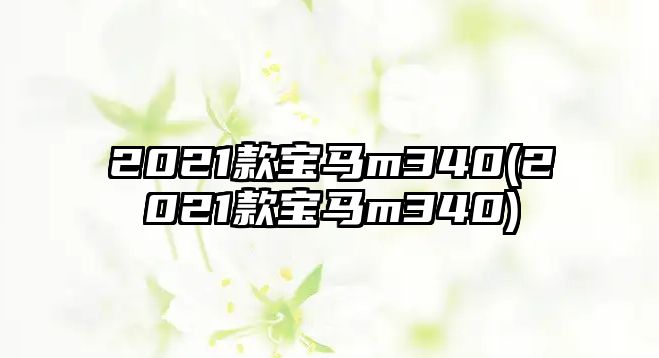 2021款寶馬m340(2021款寶馬m340)