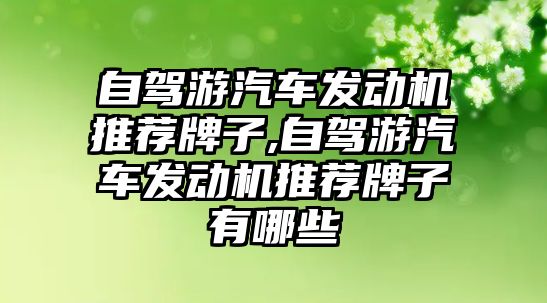 自駕游汽車發動機推薦牌子,自駕游汽車發動機推薦牌子有哪些