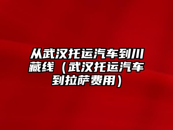 從武漢托運汽車到川藏線（武漢托運汽車到拉薩費用）